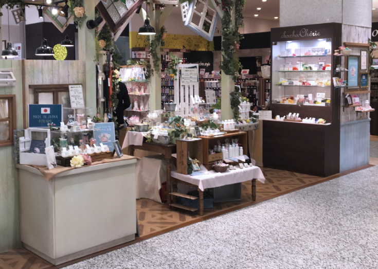 シュシュシェリー3号店　なんばマルイにオープン