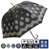 晴雨兼用傘 超撥水 ブラックコーティング ジャンプ傘