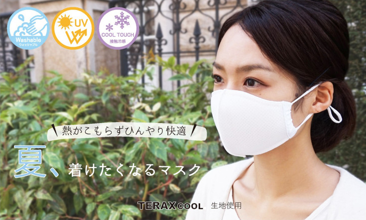 [接触冷感] 夏つけたくなるマスクを発売しました。