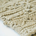 杢糸（もくいと）を使ってスヌードを作りたい。